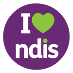 I Love The NDIS Logo