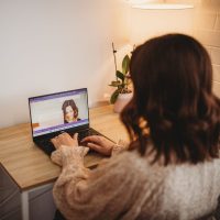 Katie Parker offering pregnancy counselling via online telehealth